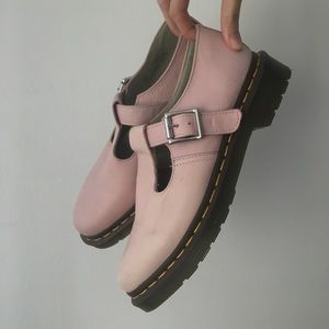 Pink Dr. Martens Mary Janes Shoes Size 9